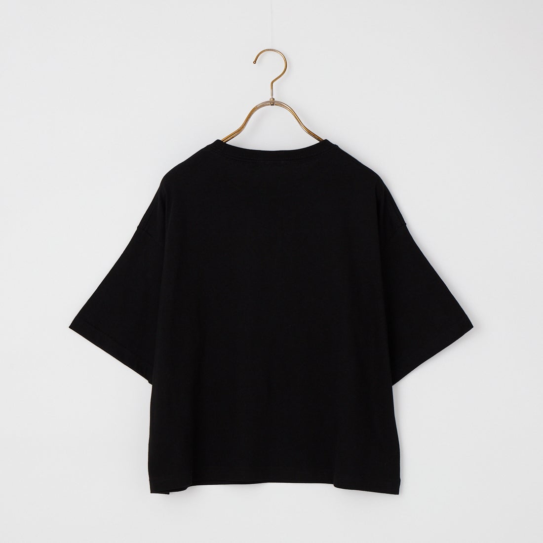 manipuri [マニプリ] 半袖Tシャツ ボタニカル [0161423002] 01 BLACK