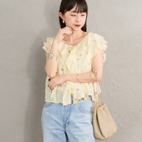 02 OFF&&モデル身長：150cm 着用サイズ：F&&