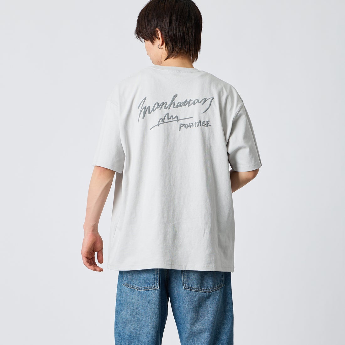 L.GRAY&&モデル身長：177cm 着用サイズ：XL&&