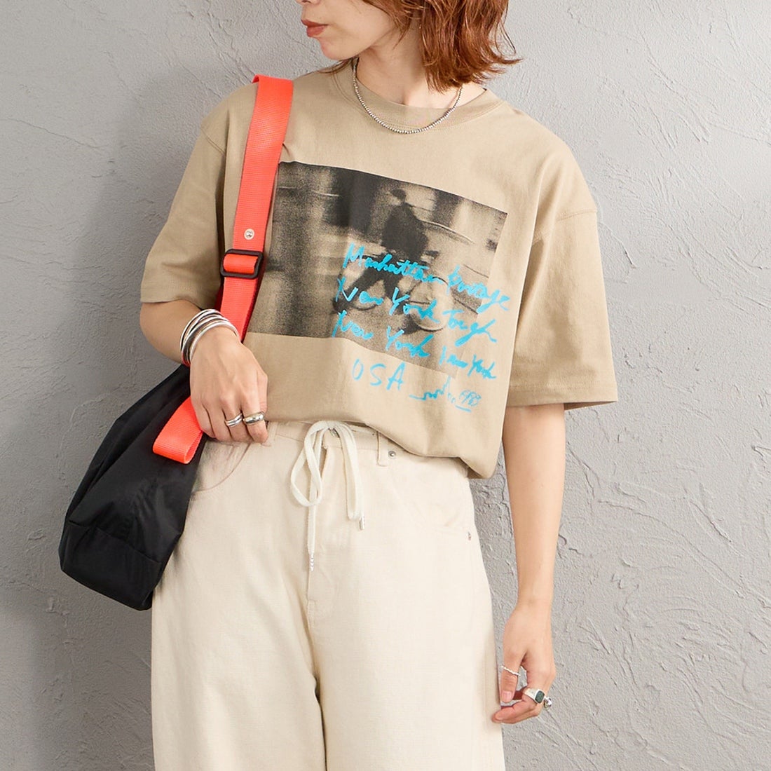 BEIGE&&モデル身長：158cm 着用サイズ：S&&