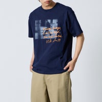 NAVY&&モデル身長：179cm 着用サイズ：L&&
