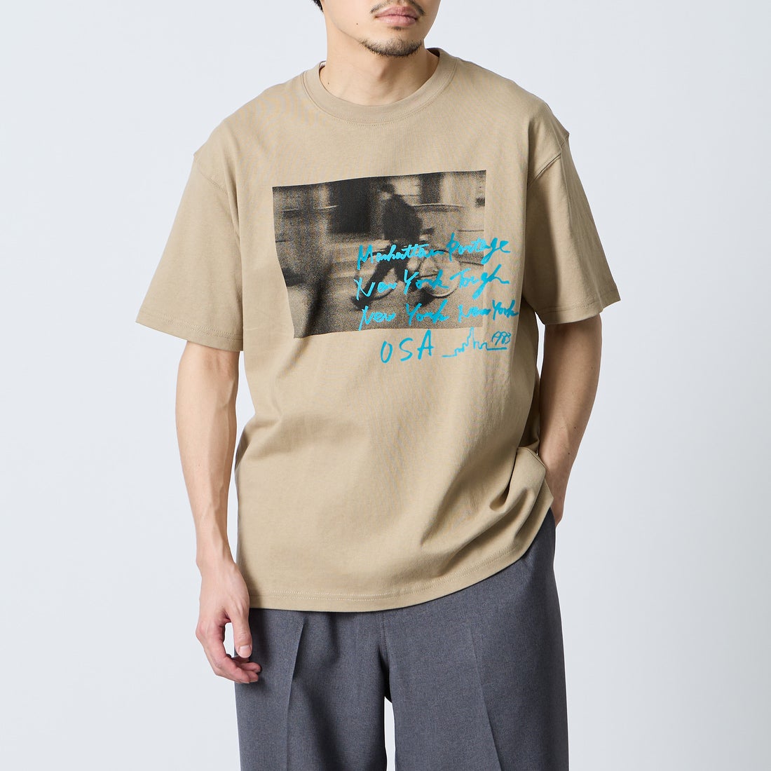 BEIGE&&モデル身長：168cm 着用サイズ：M&&