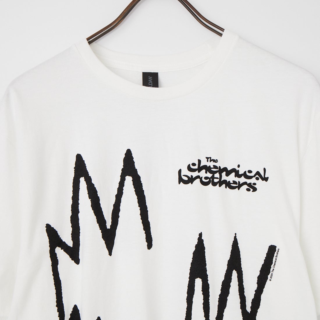 MUSIC TEE [ミュージックティー] ショートスリーブプリントTシャツ [GO] WHITE