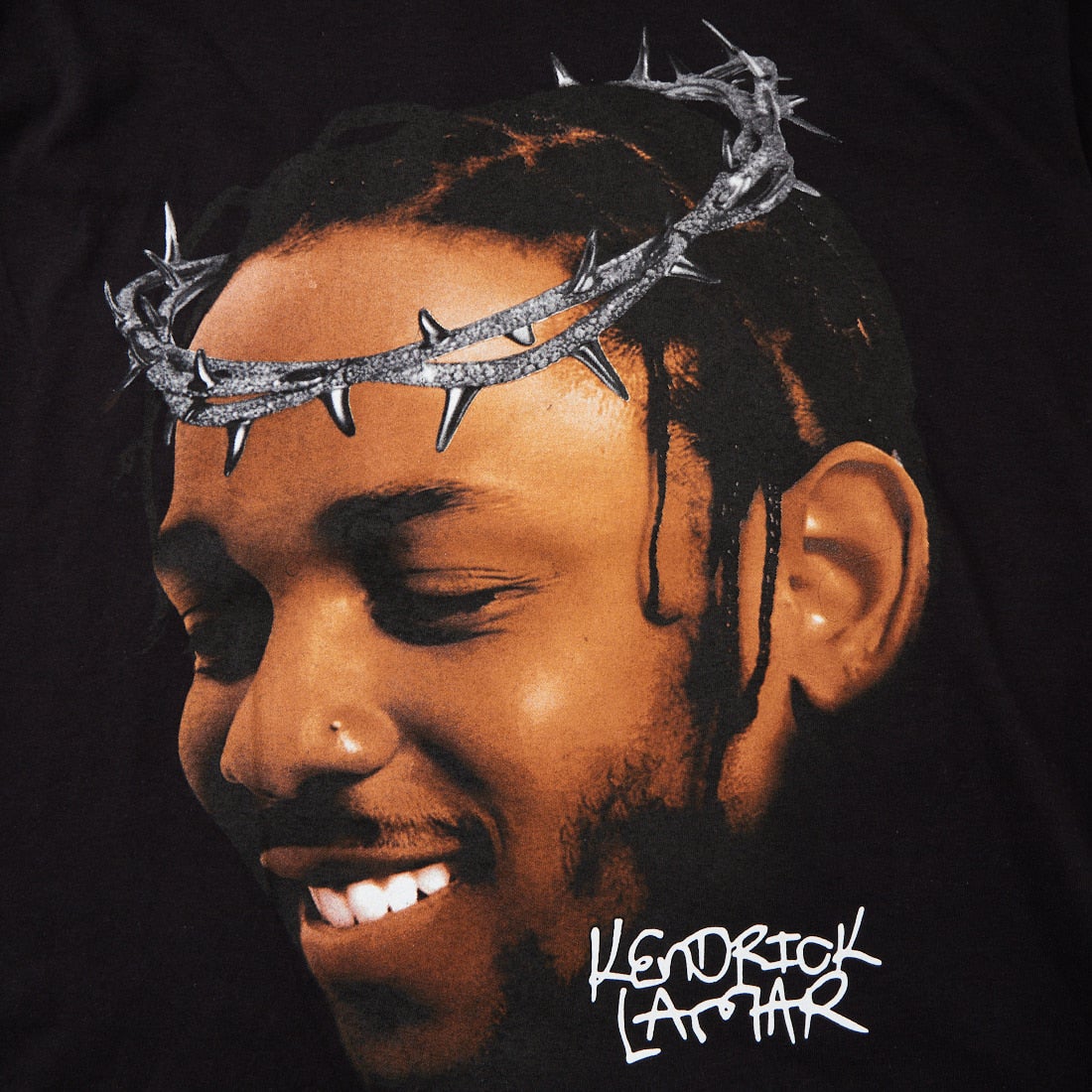 MUSIC TEE [ミュージックティー] ショートスリーブプリントTシャツ [K-DOT] BLACK