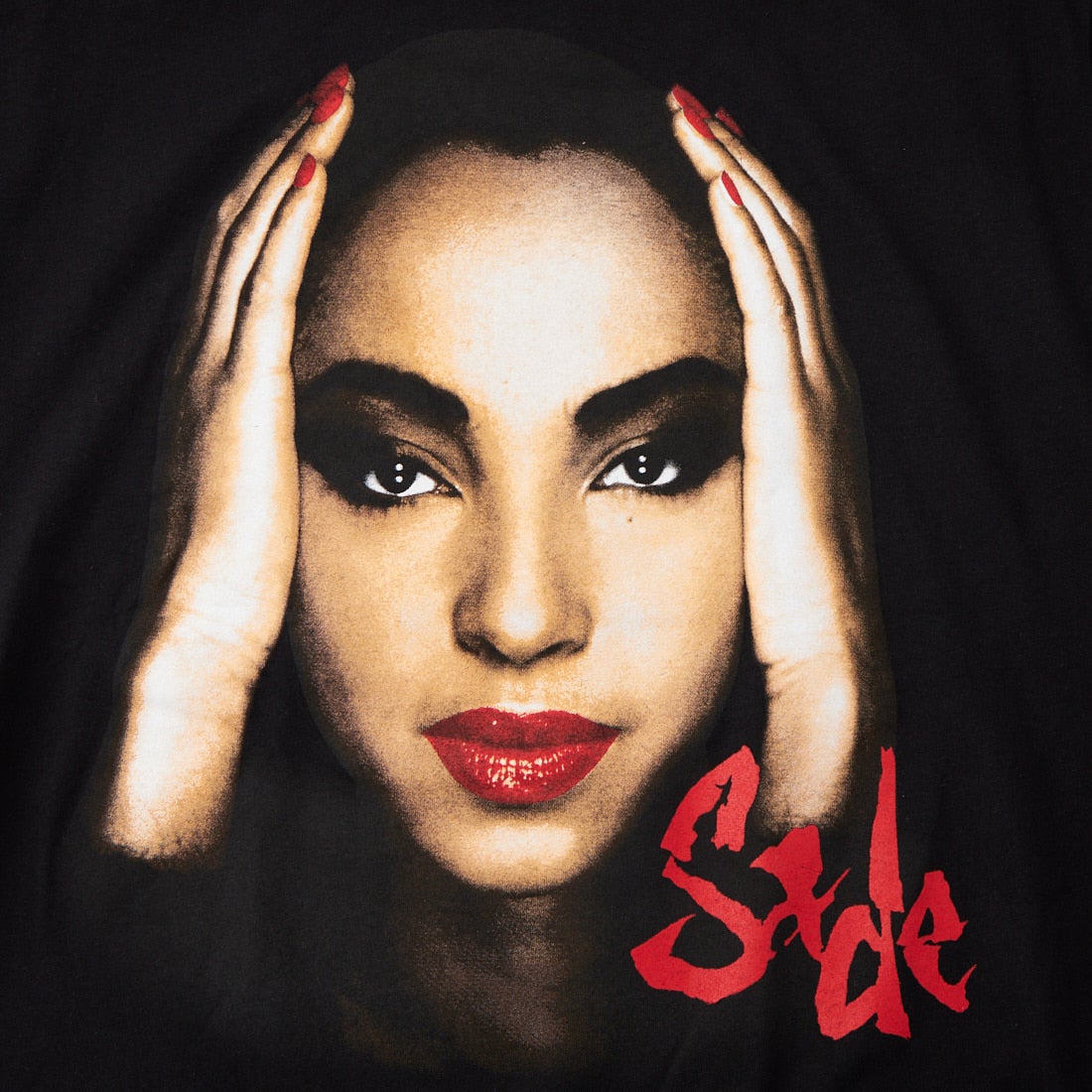 MUSIC TEE [ミュージックティー] ショートスリーブプリントTシャツ [FACE-2-FACE] BLACK