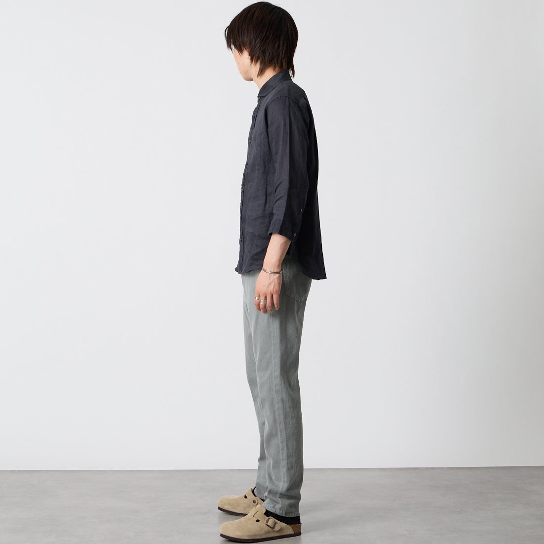 YANUK [ヤヌーク] テーパード Resort PHILIP [57261212] WMG &&モデル身長：177cm 着用サイズ：M&&