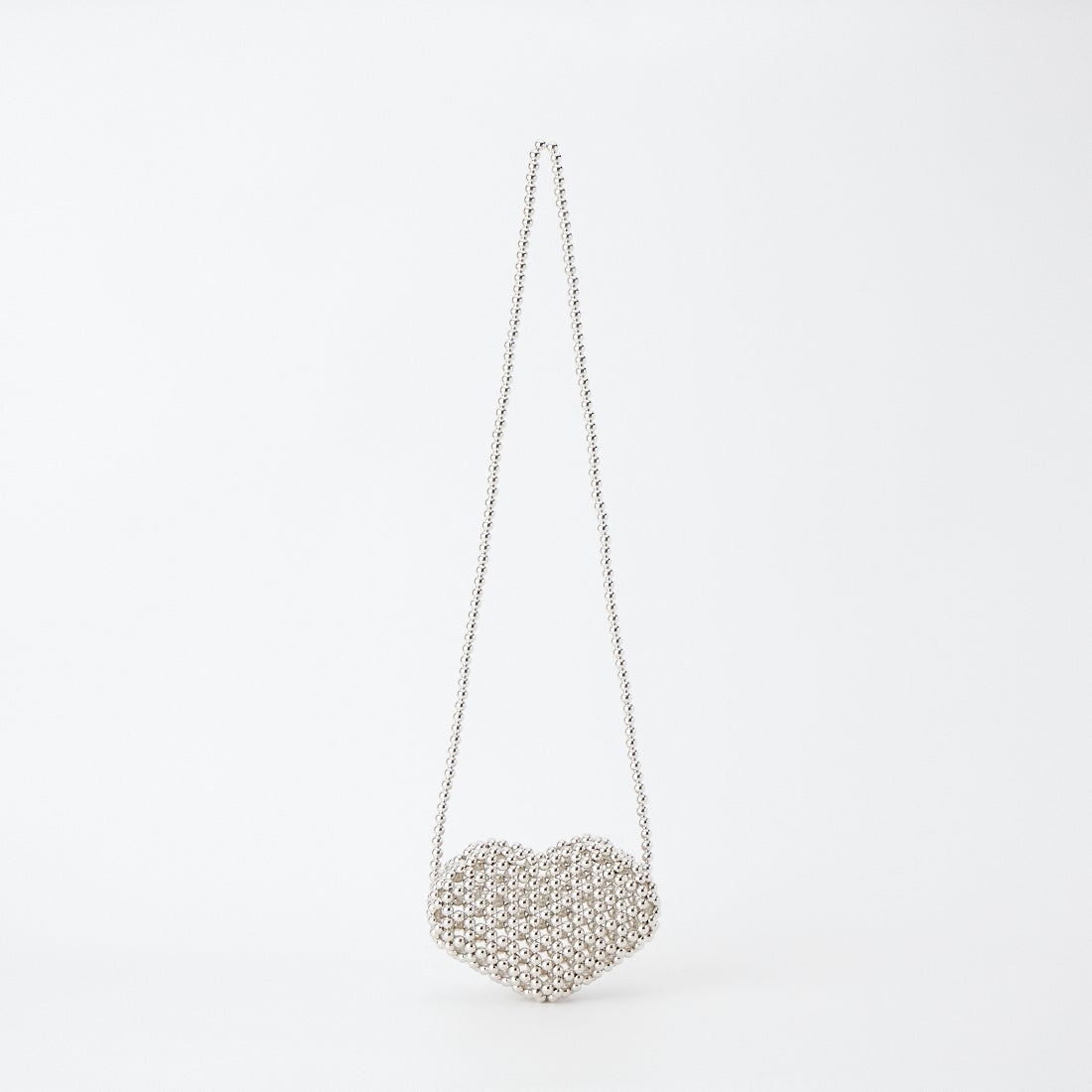ISSHU [イッシュ] 3Dハートショルダーバッグ [61ISI3DHS] SILVER