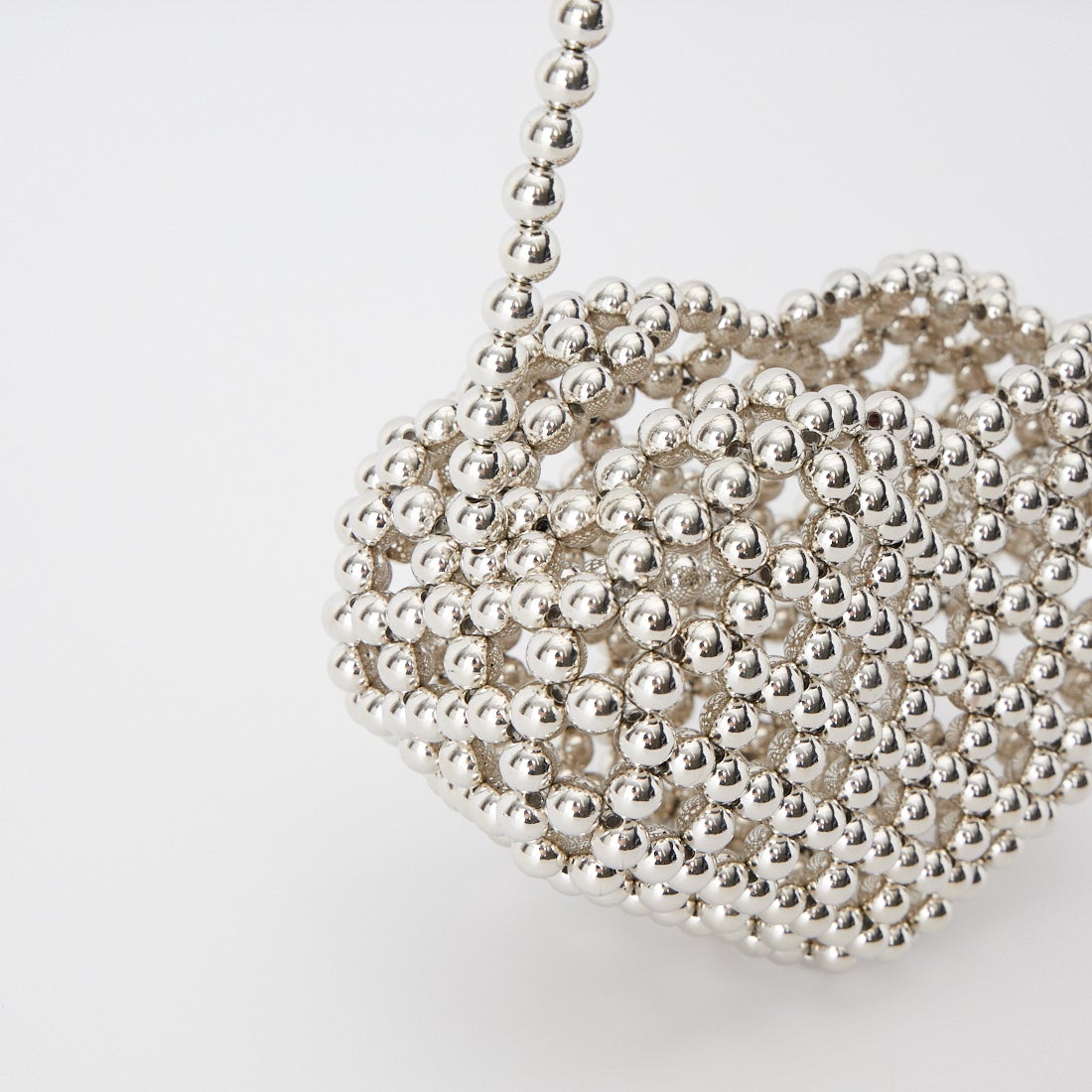 ISSHU [イッシュ] 3Dハートショルダーバッグ [61ISI3DHS] SILVER