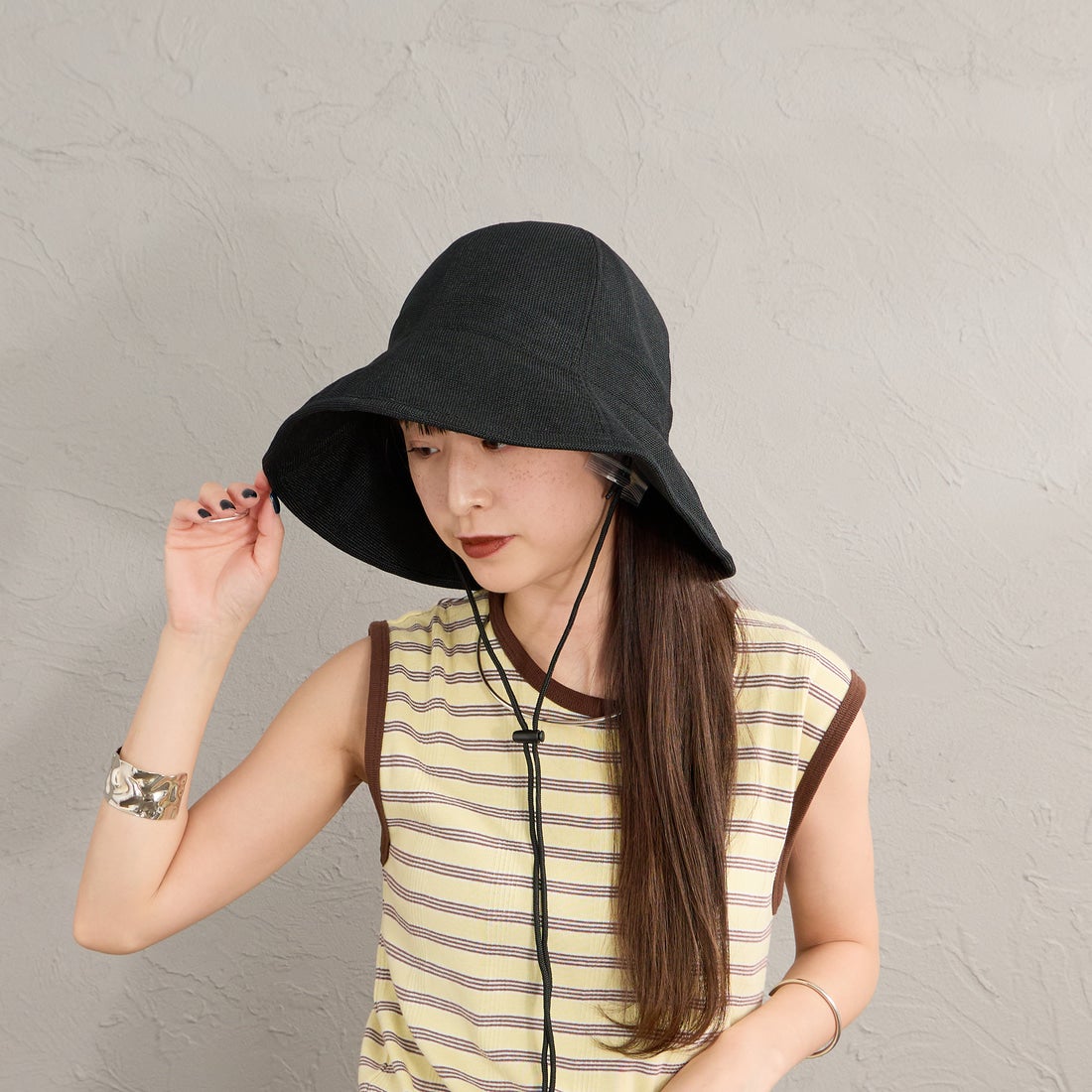 HALO COMMODITY [ハロ コモディティー] ルーツデイハット [H261-441] BLACK