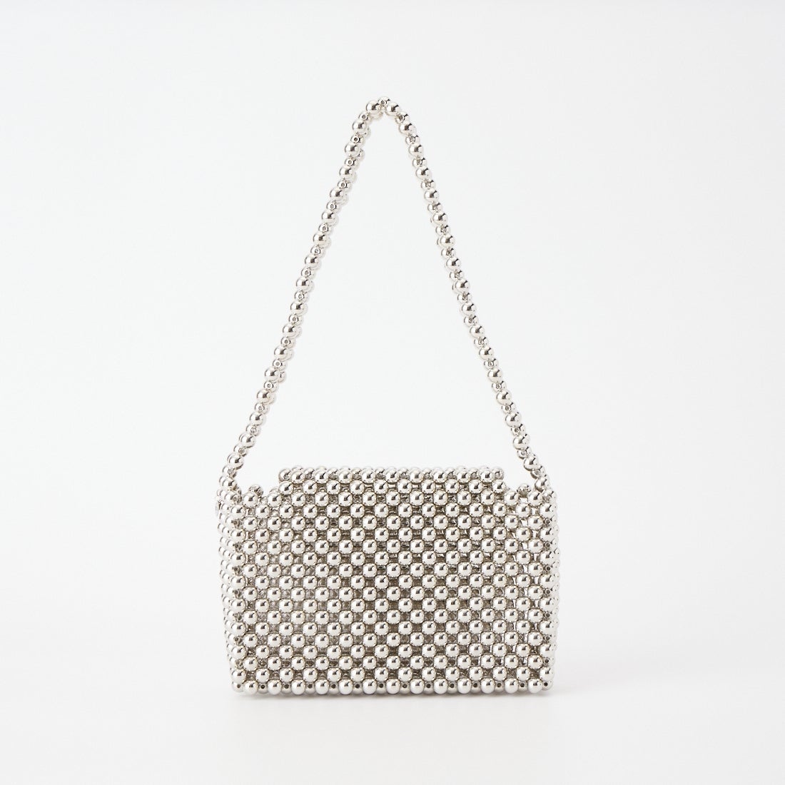 ISSHU [イッシュ] シルバービーズショルダーバッグ [61ISITB2S] SILVER