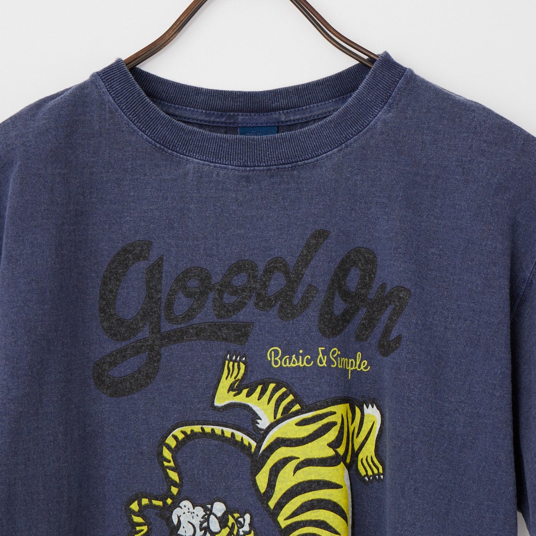 Good On [グッドオン] TIGER ショートスリーブTシャツ [OLSS1325P] P-NAVY