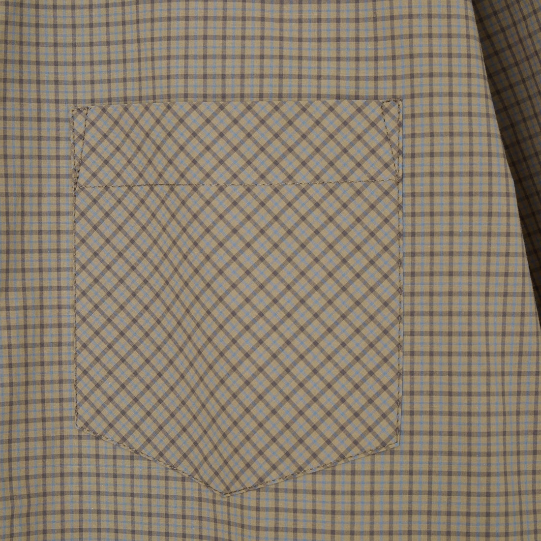 SLICK [スリック] ミニチェックドローストリングシャツ [5220273] 520 GRAY B