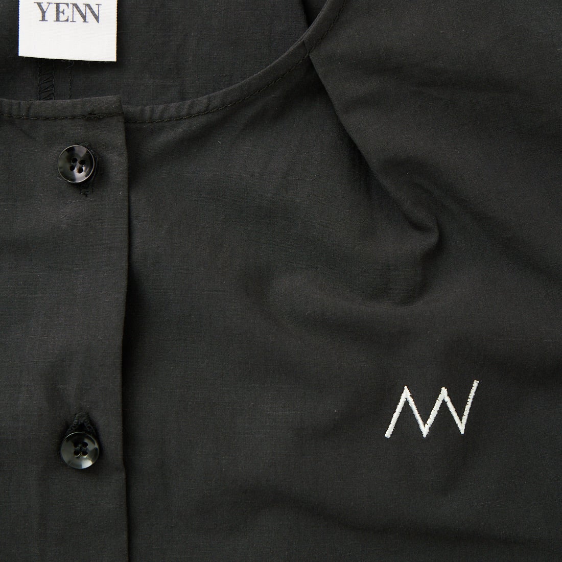 YENN [イエン] スリーブレスシャツ [Y262-11040] BLACK