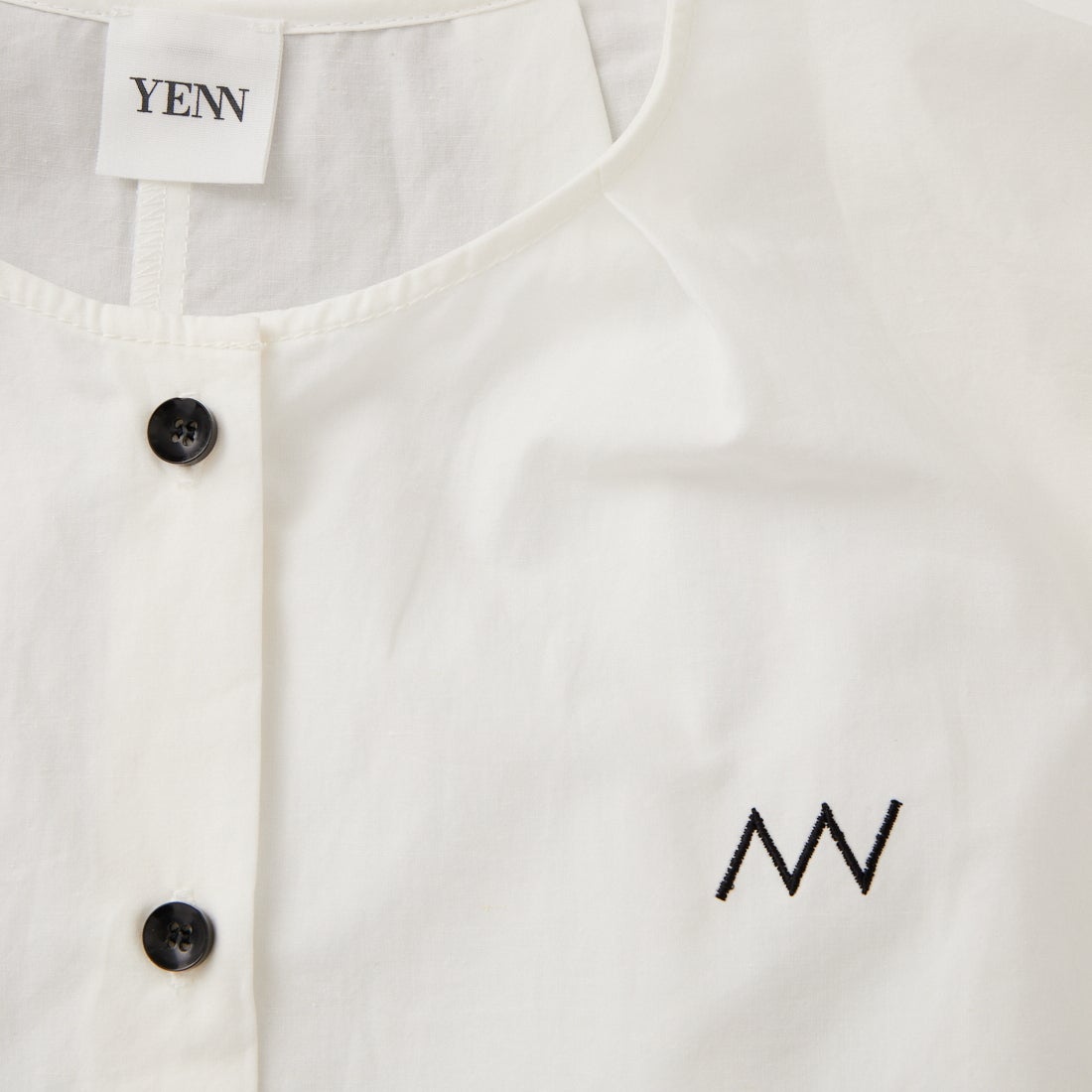 YENN [イエン] スリーブレスシャツ [Y262-11040] O/WHITE