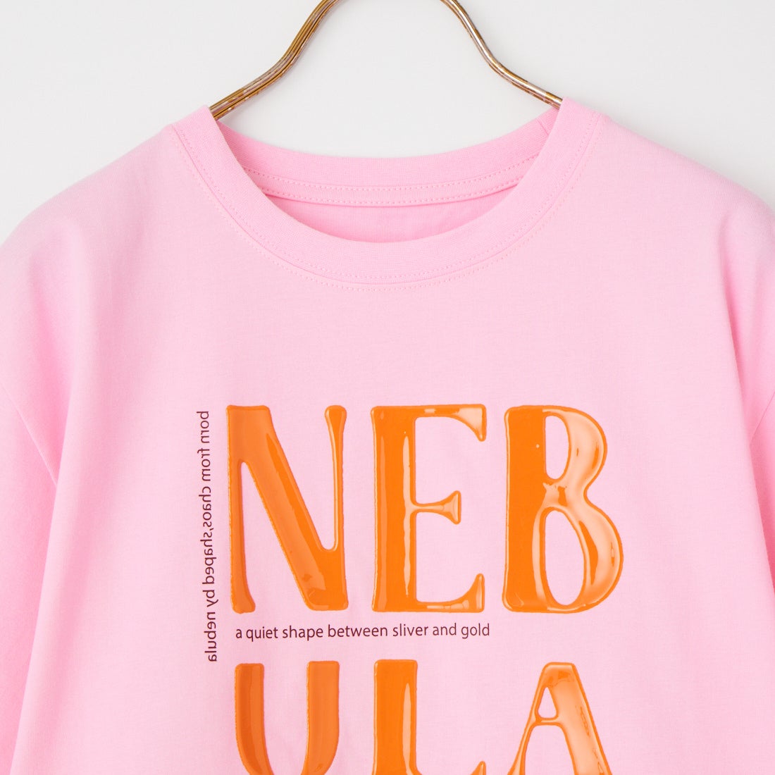MAISON SPECIAL [メゾンスペシャル] NEBULAロゴTシャツ [21261415816] PNK