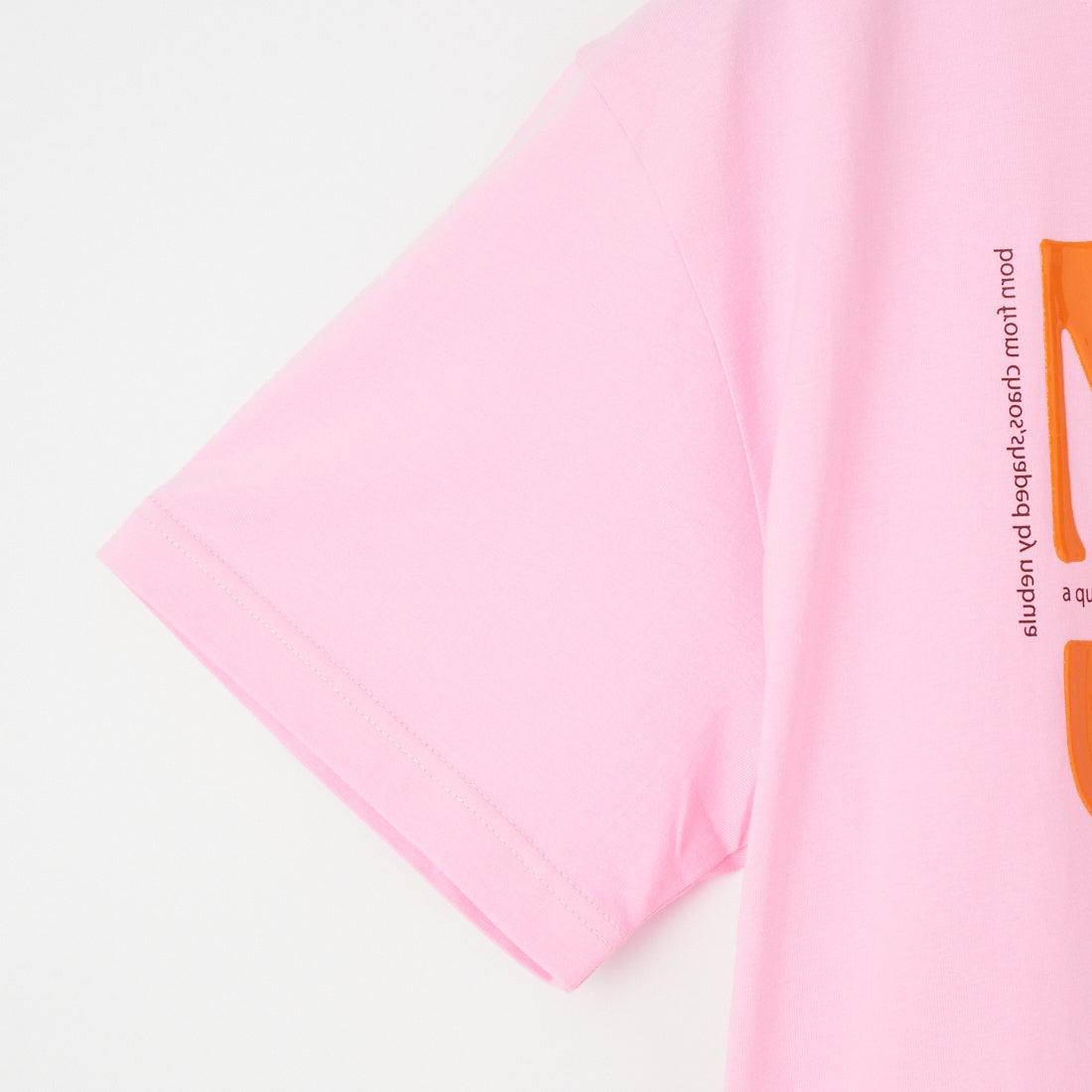 MAISON SPECIAL [メゾンスペシャル] NEBULAロゴTシャツ [21261415816] PNK
