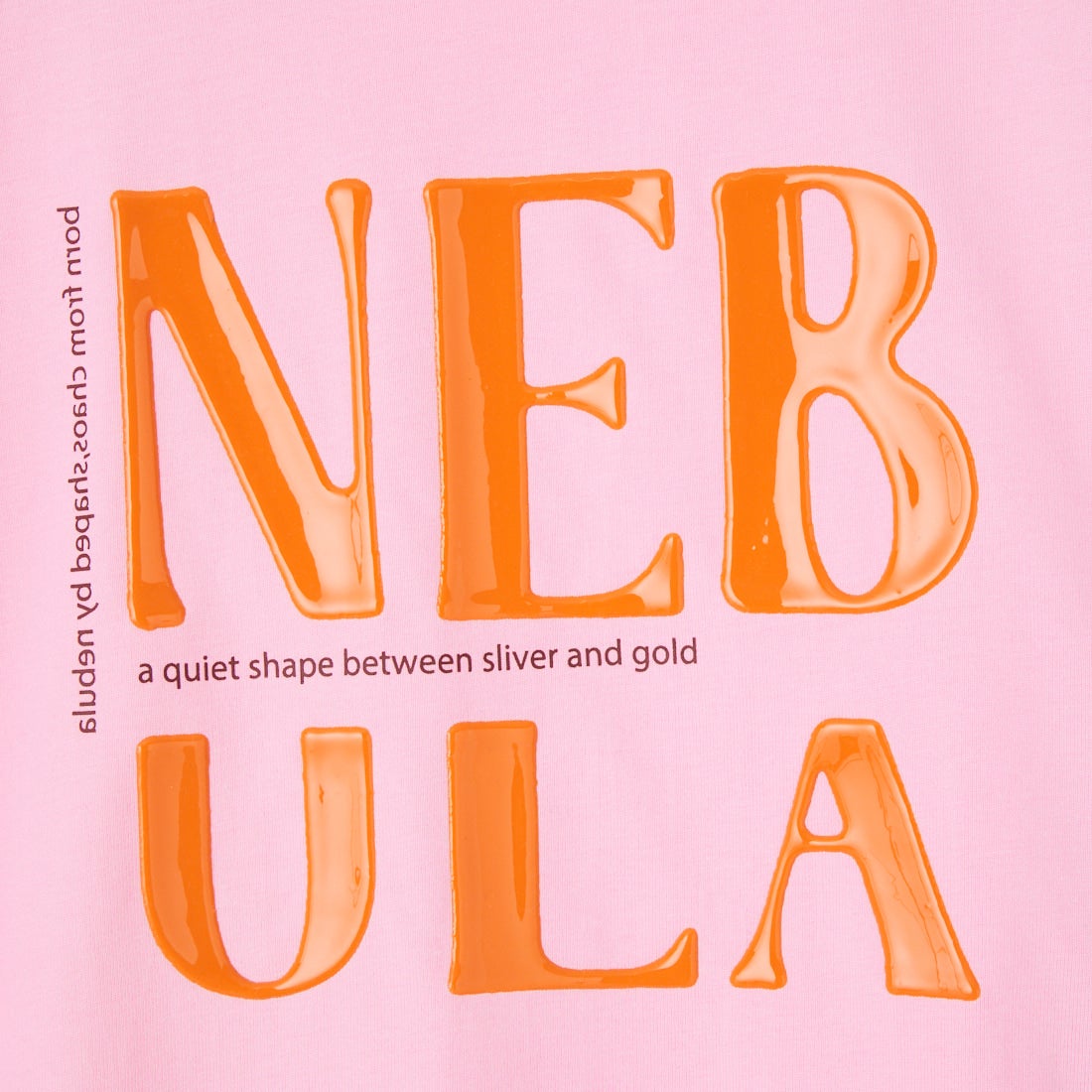 MAISON SPECIAL [メゾンスペシャル] NEBULAロゴTシャツ [21261415816] PNK