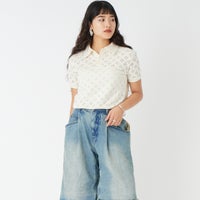 A WHITE&&モデル身長：162cm 着用サイズ：0&&