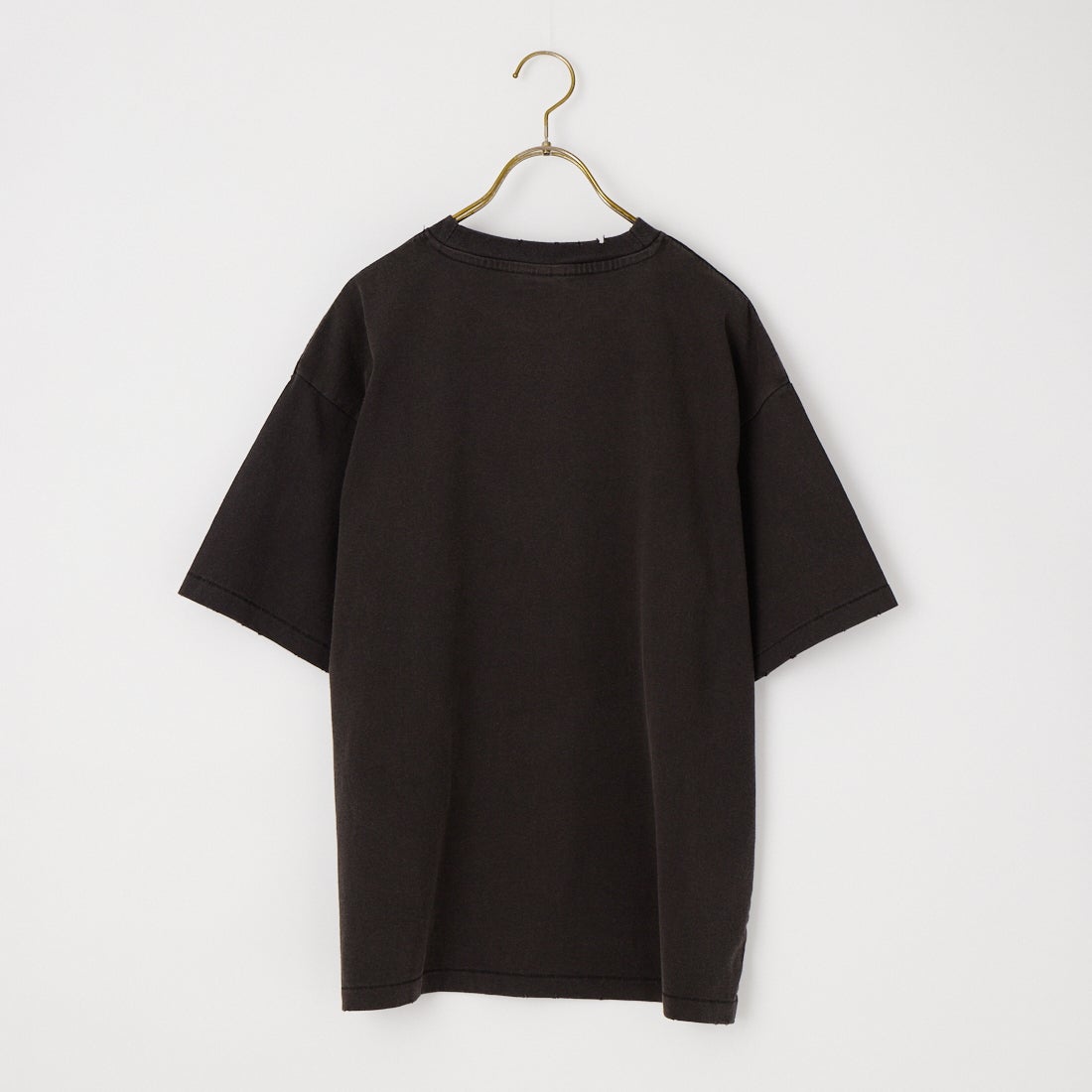 Jeans Factory Clothes [ジーンズファクトリークローズ] ダメージキャラクターTシャツ / DROOPY [JFC-262-034] BLACK