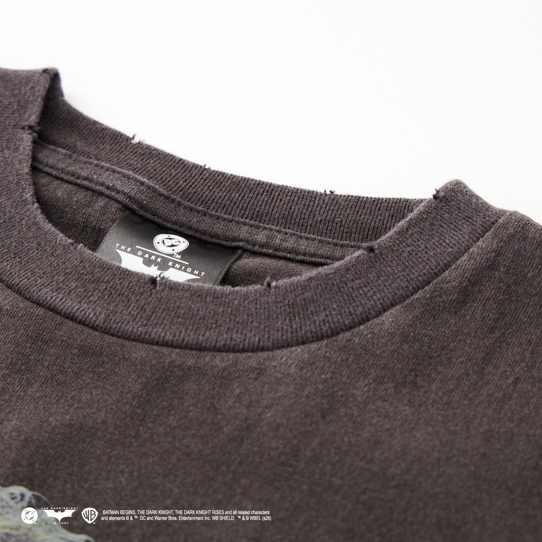 Jeans Factory Clothes [ジーンズファクトリークローズ] ダメージキャラクターTシャツ / THE JOKER [JFC-262-032] BLACK