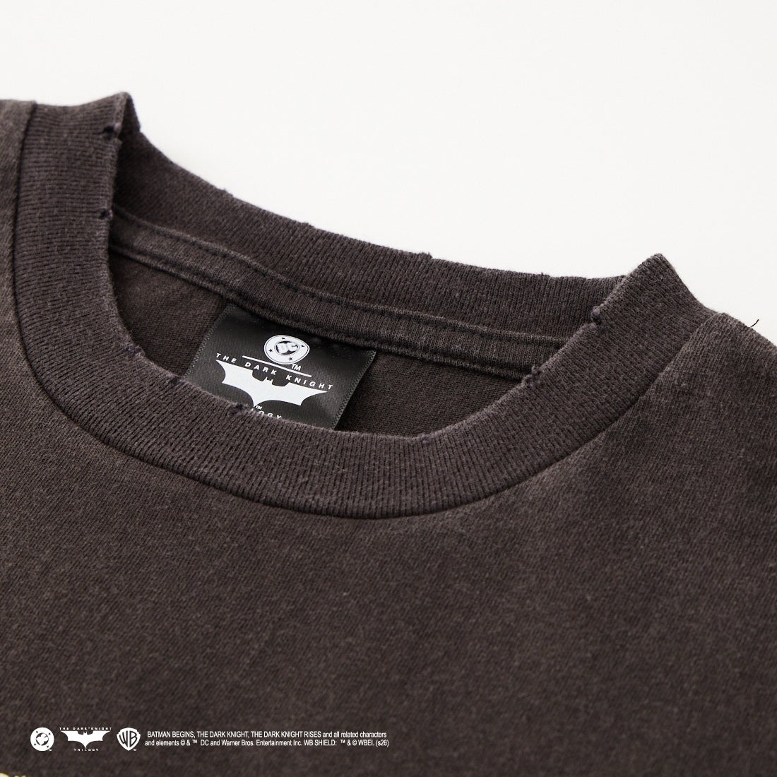 Jeans Factory Clothes [ジーンズファクトリークローズ] ダメージキャラクターTシャツ / THE JOKER [JFC-262-033] BLACK