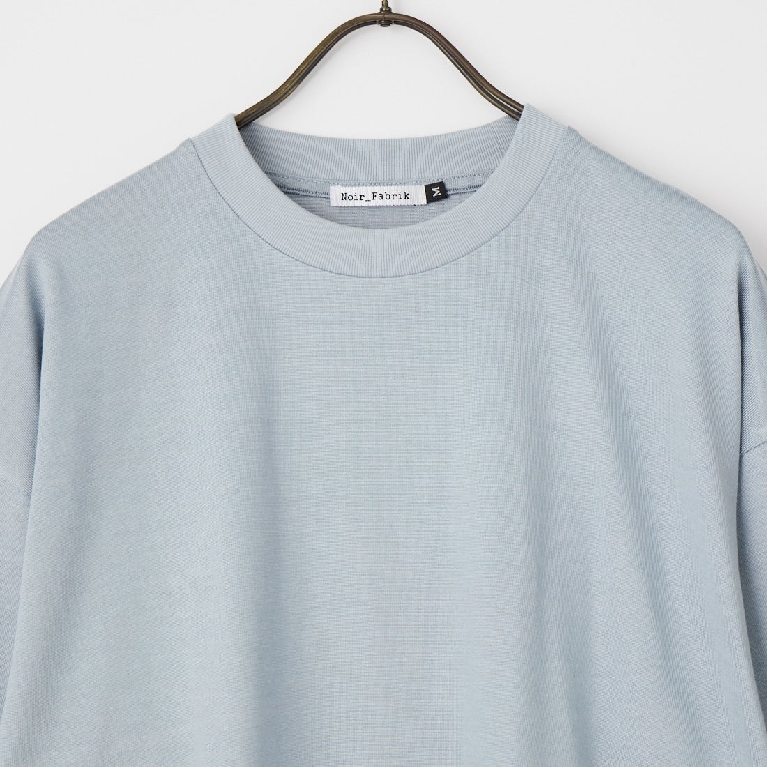 Noir Fabrik [ヌワールファブリック] 天竺クルーネックTシャツ [NF-262-050] P.BLUE
