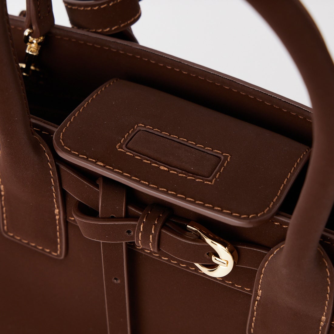 Maison de Z [メゾン ド ゼット] 2WAY ベルトレザーバッグ [KB-S] BROWN SEDE