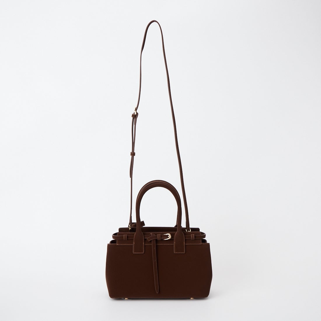 Maison de Z [メゾン ド ゼット] 2WAY ベルトレザーバッグ [KB-S] BROWN SEDE