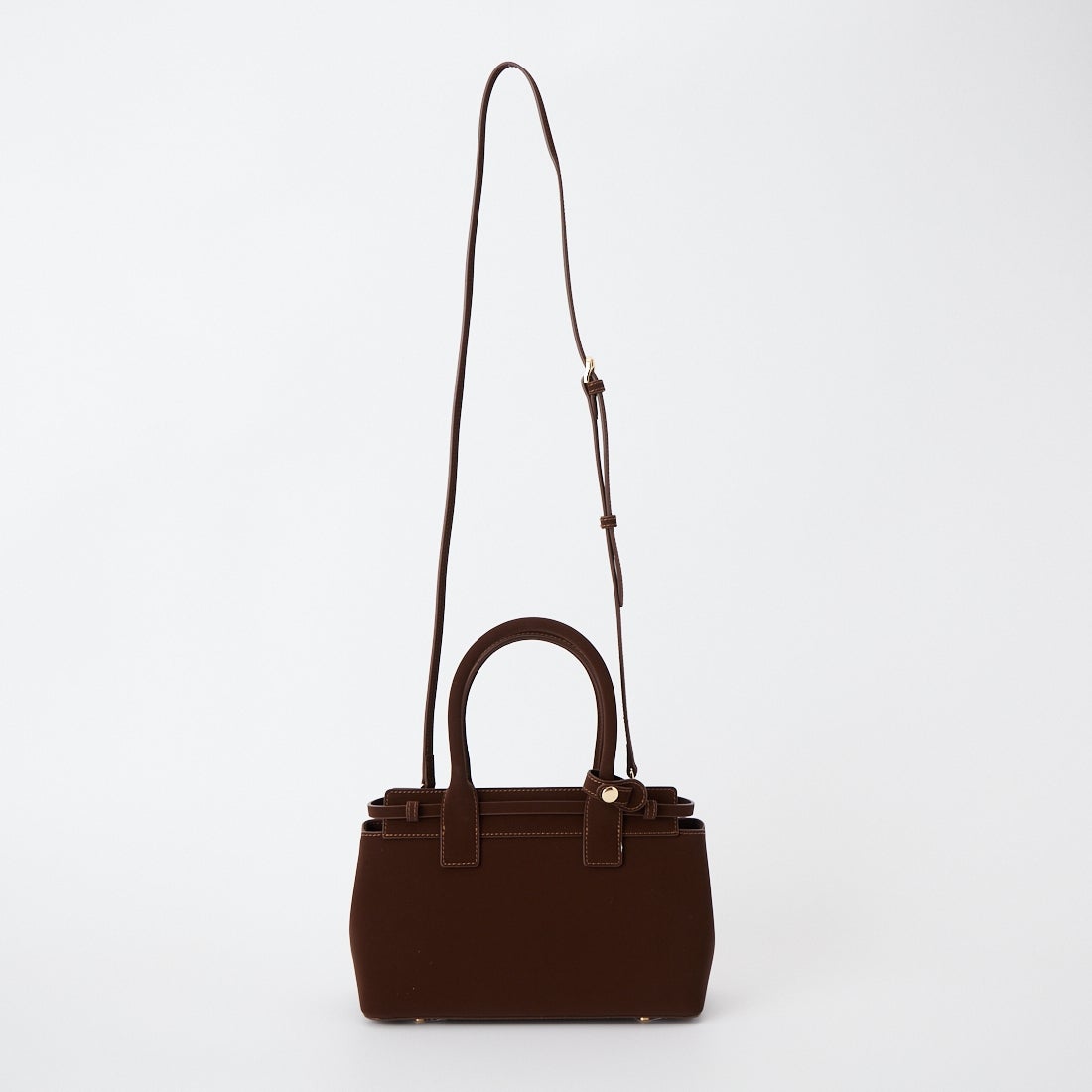Maison de Z [メゾン ド ゼット] 2WAY ベルトレザーバッグ [KB-S] BROWN SEDE