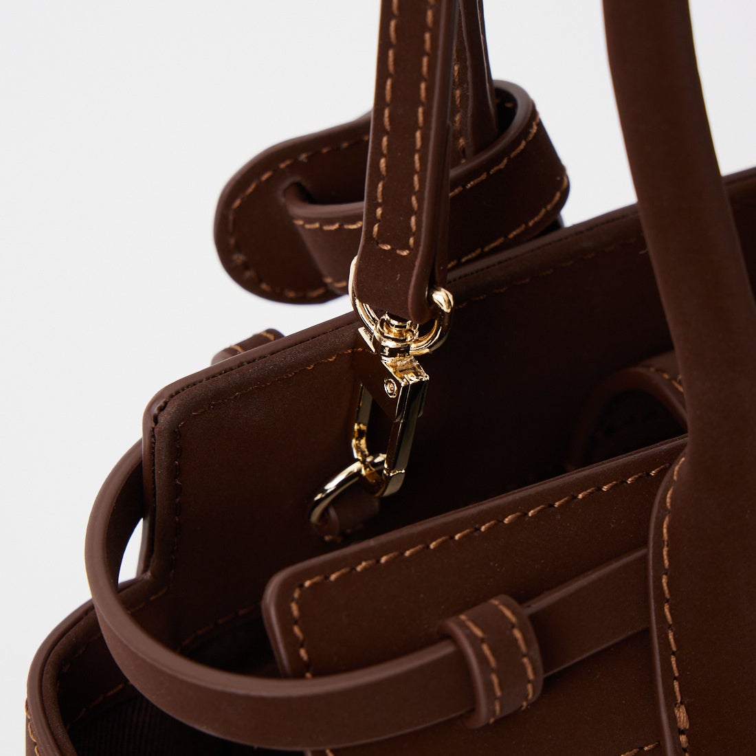 Maison de Z [メゾン ド ゼット] 2WAY ベルトレザーバッグ [KB-S] BROWN SEDE