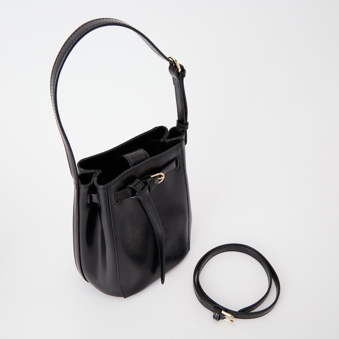 Maison de Z [メゾン ド ゼット] 2WAY レザーワンショルダーバッグ