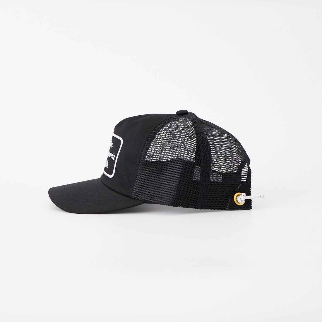 WHR [ダブルエイチアール] スクリプトロゴプロモハット [WHR-SCTR-HAT] BLACK