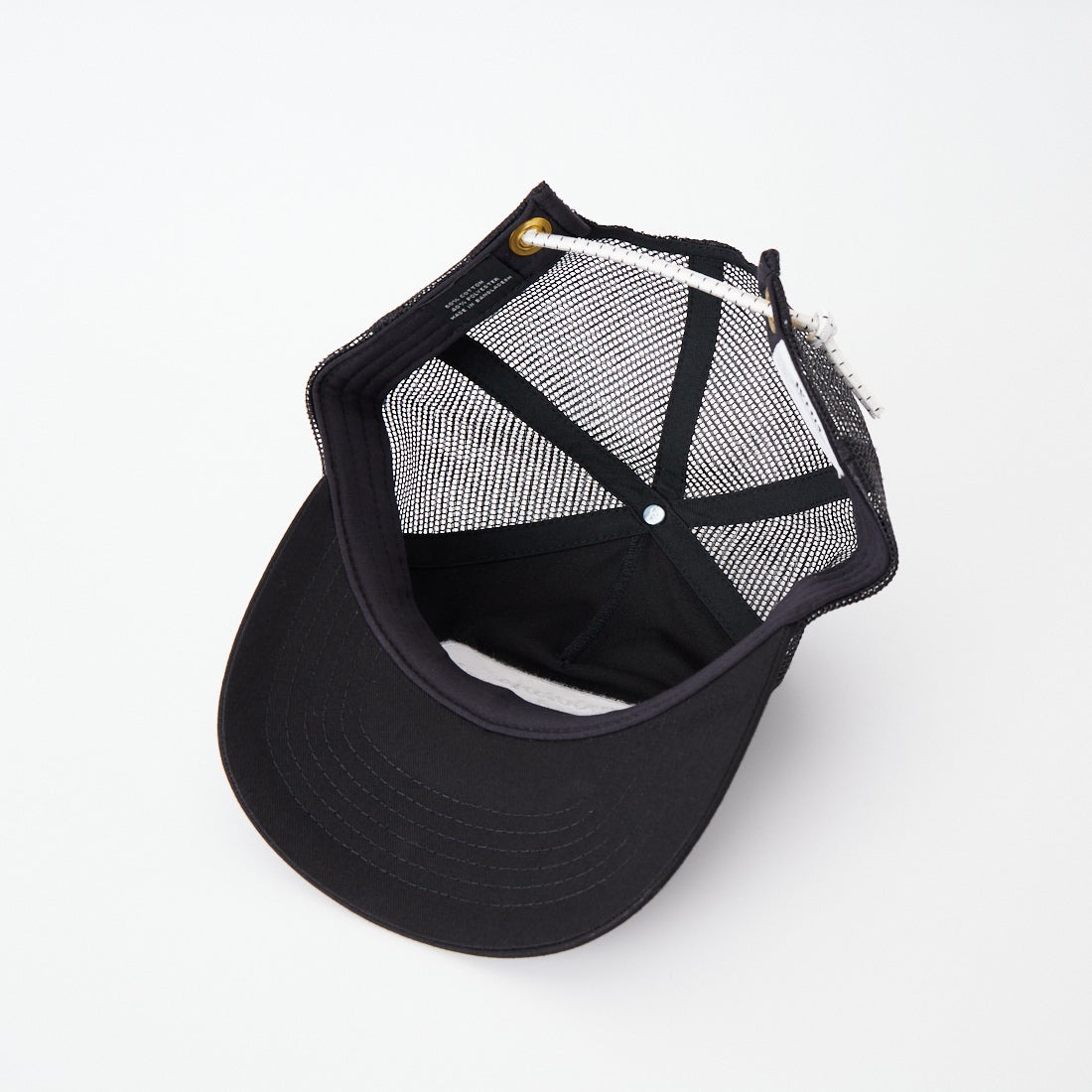 WHR [ダブルエイチアール] スクリプトロゴプロモハット [WHR-SCTR-HAT] BLACK
