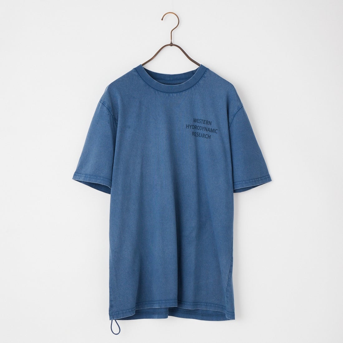 WHR [ダブルエイチアール] WORKER ユーズドショートスリーブTシャツ [WHR-WORKER-UTEE] NAVY