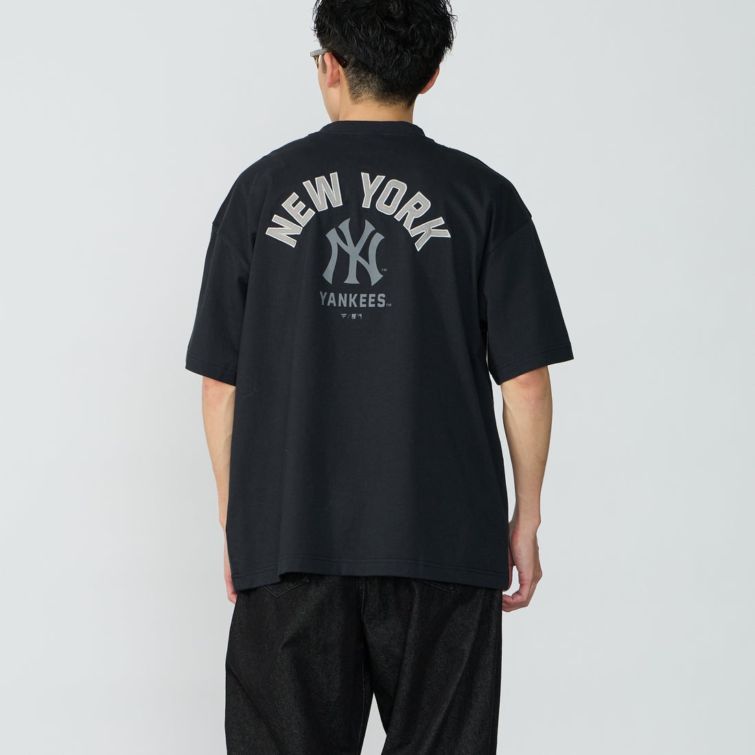 BLACK NY&&モデル身長：167cm 着用サイズ：L&&