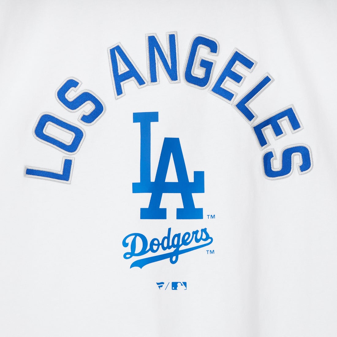 Fanatics [ファナティクス] 別注 MLBロゴ バックプリント ショートスリーブTシャツ [ML0126SS0012-JF] WHITE LA