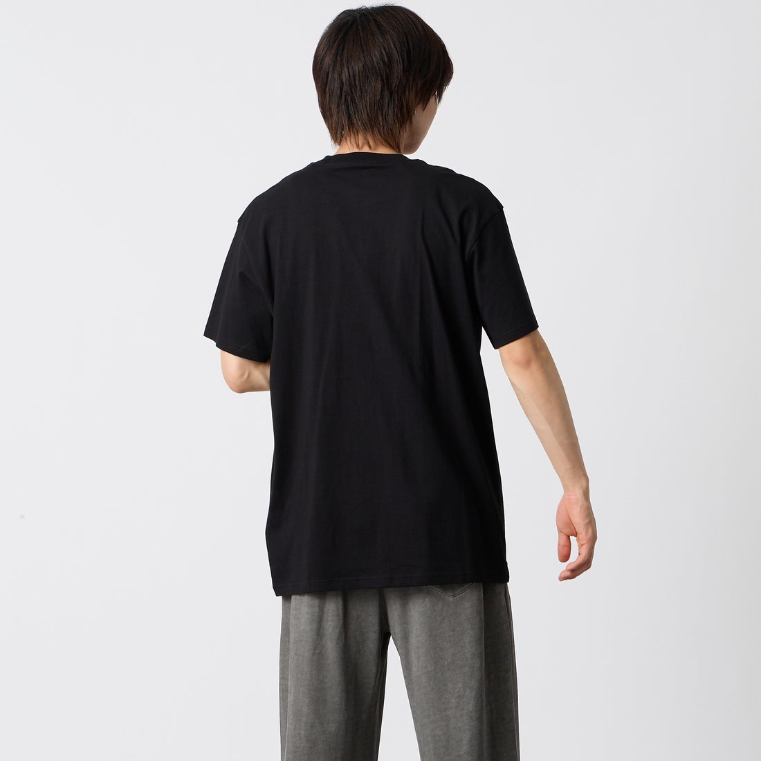 carhartt WIP [カーハートダブリューアイピー] ショートスリーブポケットハートTシャツ [I032128] BLACK/BLAC &&モデル身長：177cm 着用サイズ：M&&