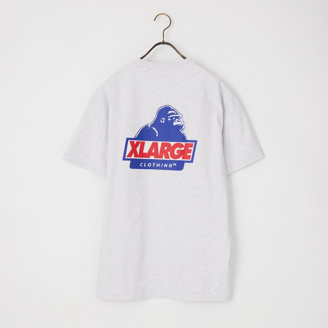 XLARGE [エクストララージ] スランテッドOG ショートスリーブTシャツ [101262011039] ASH