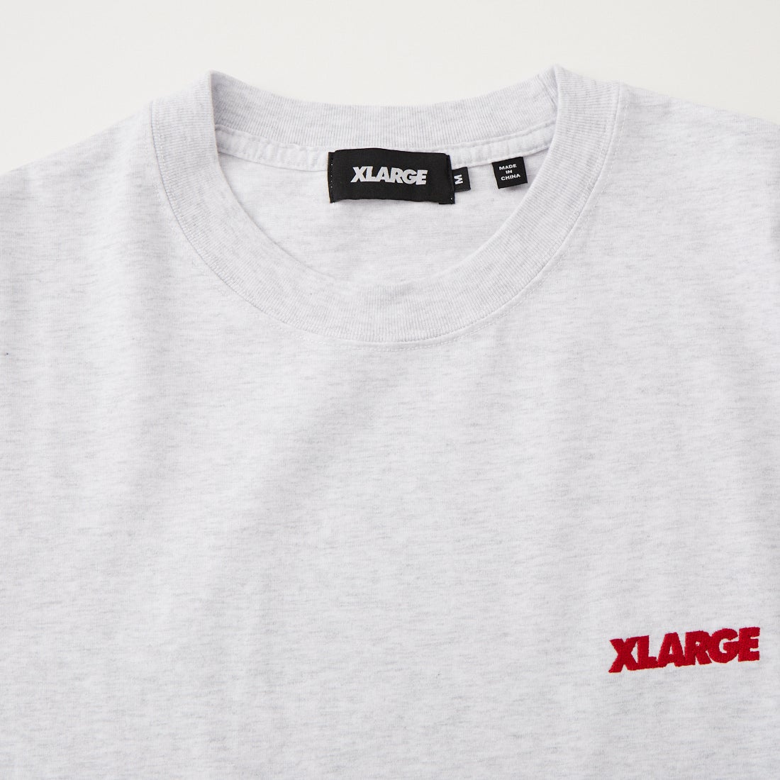 XLARGE [エクストララージ] スランテッドOG ショートスリーブTシャツ [101262011039] ASH