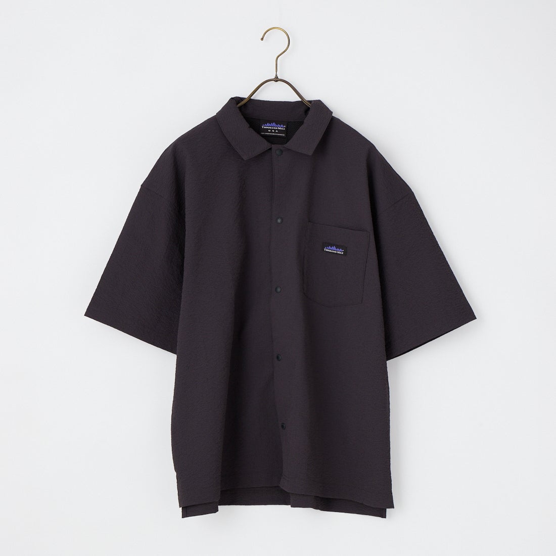 THOUSAND MILE [サウザンド マイル] 別注 ショートスリーブシャツ パンツセットアップ [TM261SS50841-JF] 19 DK.GRAY