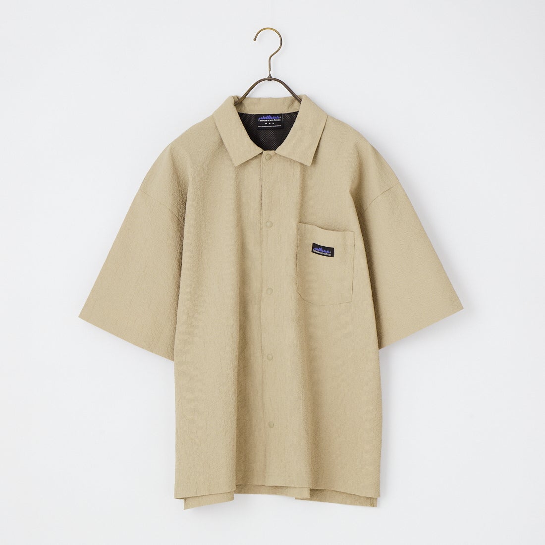 THOUSAND MILE [サウザンド マイル] 別注 ショートスリーブシャツ パンツセットアップ [TM261SS50841-JF] 23 BEIGE