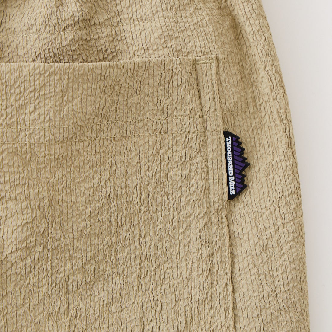 THOUSAND MILE [サウザンド マイル] 別注 ショートスリーブシャツ パンツセットアップ [TM261SS50841-JF] 23 BEIGE