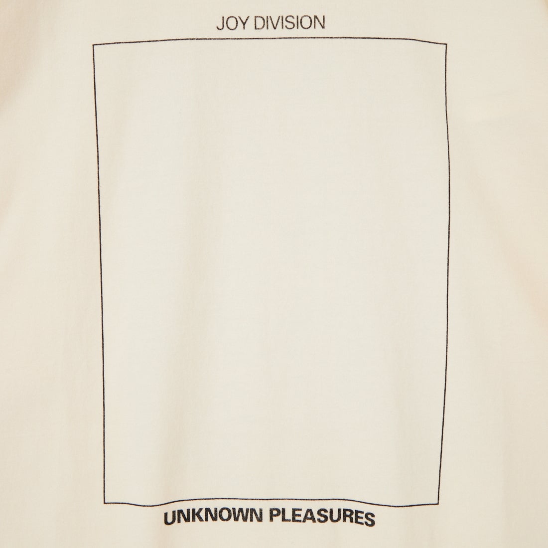 blurhms ROOTSTOCK [ブラームス ルーツストック] JD UNKNOWN PLEASURES  スタンダードプリントTシャツ [BROOTS25S33S26JD005] 01 IVORY