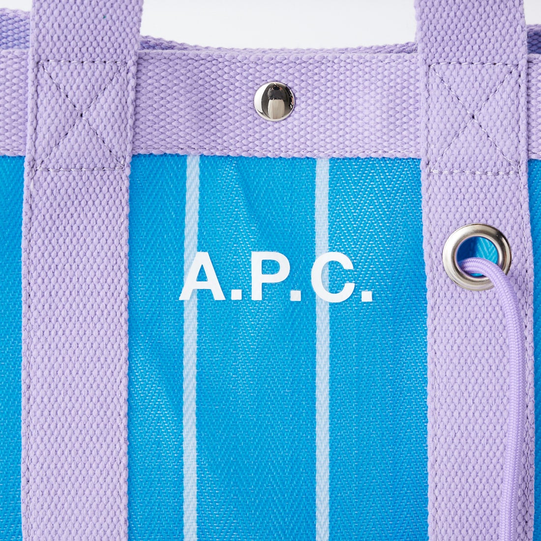 A.P.C. [アー・ペー・セー] ブルーベリートートバッグ [CABAS-MYRTILLE] 33 TIA BLE
