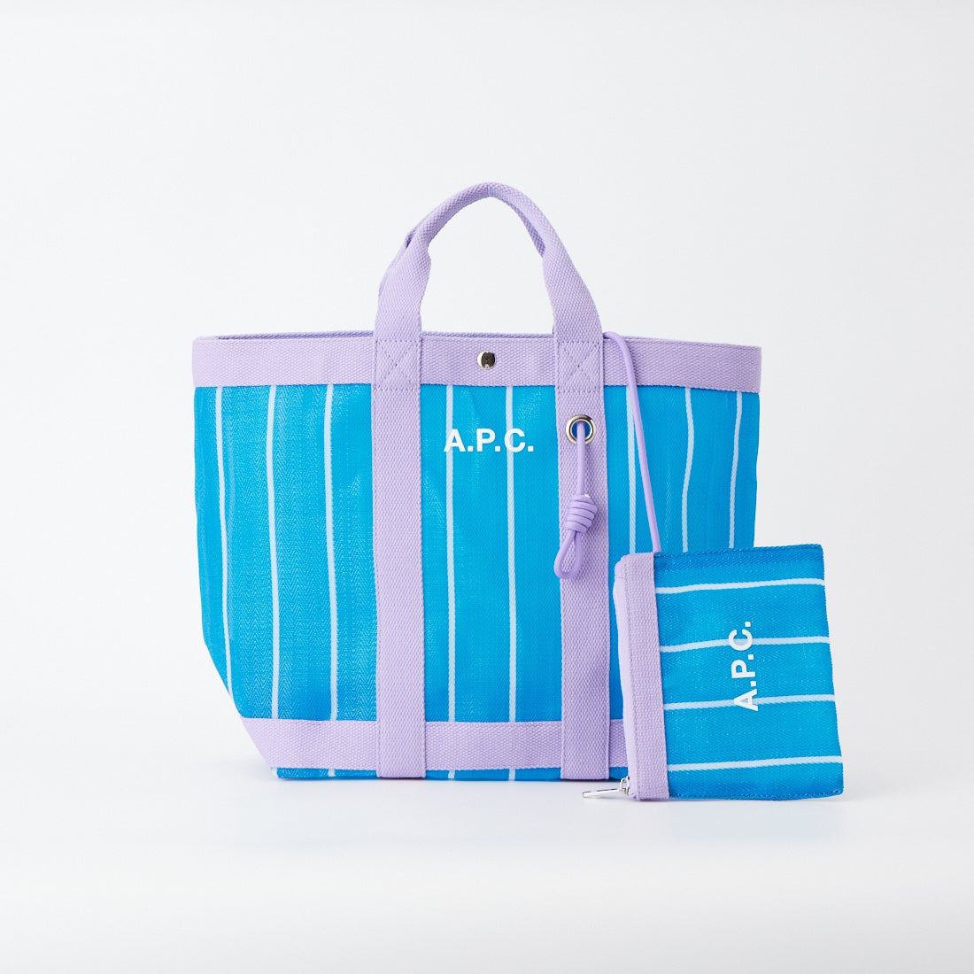 A.P.C. [アー・ペー・セー] ブルーベリートートバッグ [CABAS-MYRTILLE] 33 TIA BLE