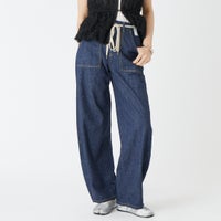 2698 L.BLU&&モデル身長：162cm 着用サイズ：XS&&