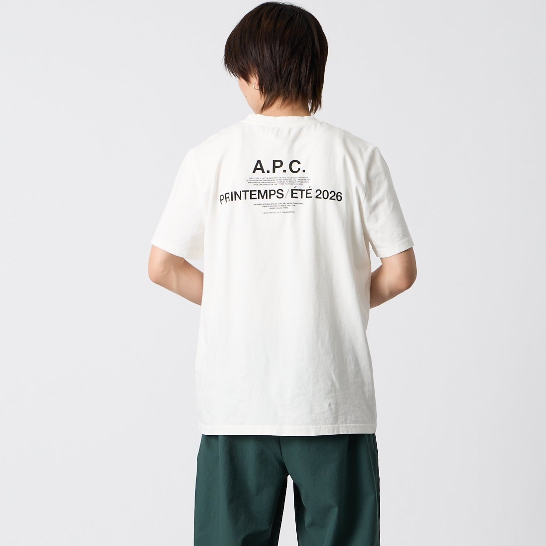 91 BLANC C&&モデル身長：177cm 着用サイズ：M&&