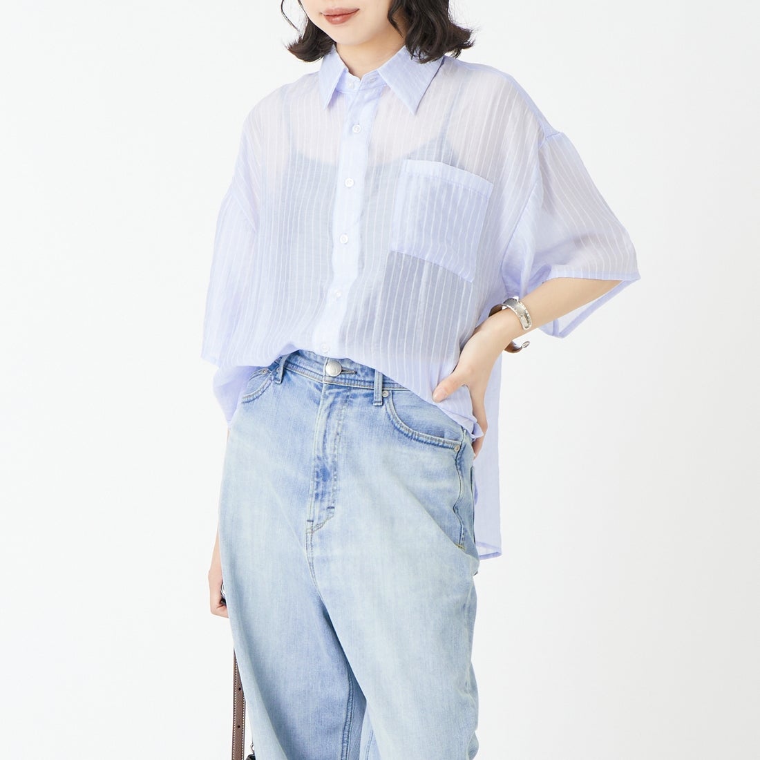 ｻｯｸｽST&&モデル身長：162cm 着用サイズ：F&&