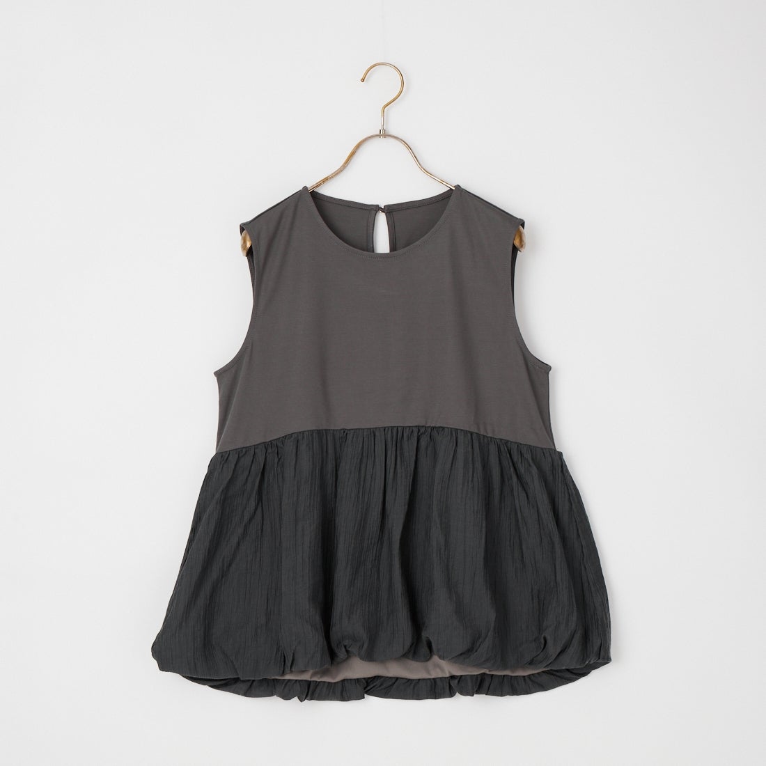 Jf Ready Made [ジェイエフレディメイド] スムースポンチバルーンTシャツ [8566347-01] 13 ﾁｬｺｰﾙ