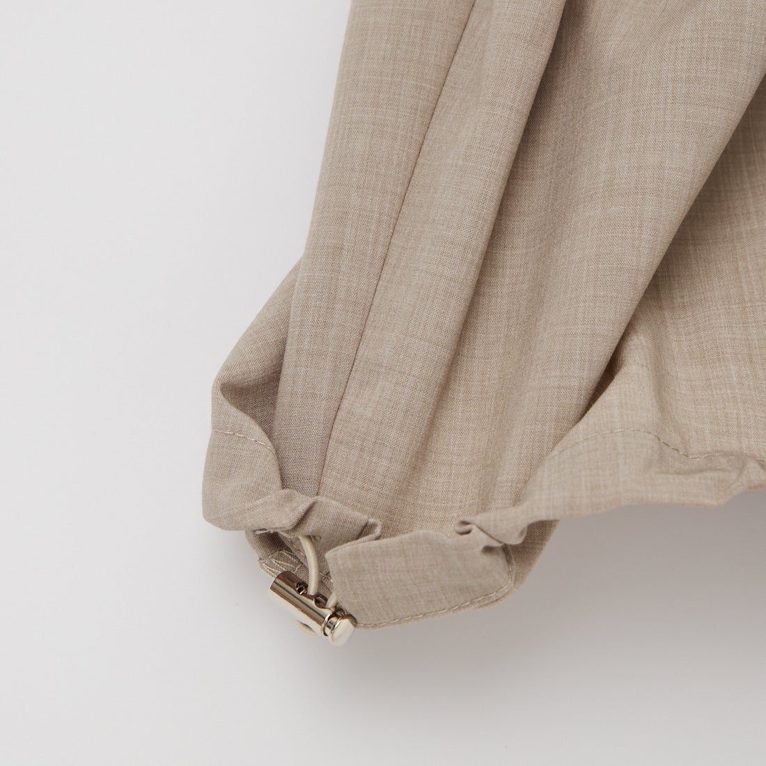 CHIGNON [シニヨン] 梳毛調2WAYフレンチスリーブシャツ [1262-333MK] BEIGE